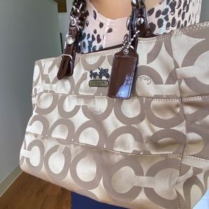 Oversized Coach Tote